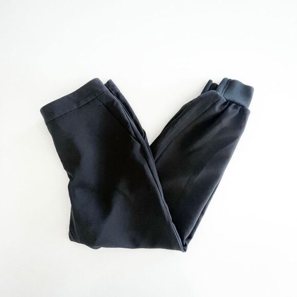 Express Women Jogger Pants Mid Rise Ankle Black Medium - Picture 4 of 10